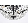 Elegant Lighting Valeria 14 inch pendant in black - 4 of 4