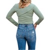 Women's Long Sleeve Bodysuit - GILLI - 2 of 3