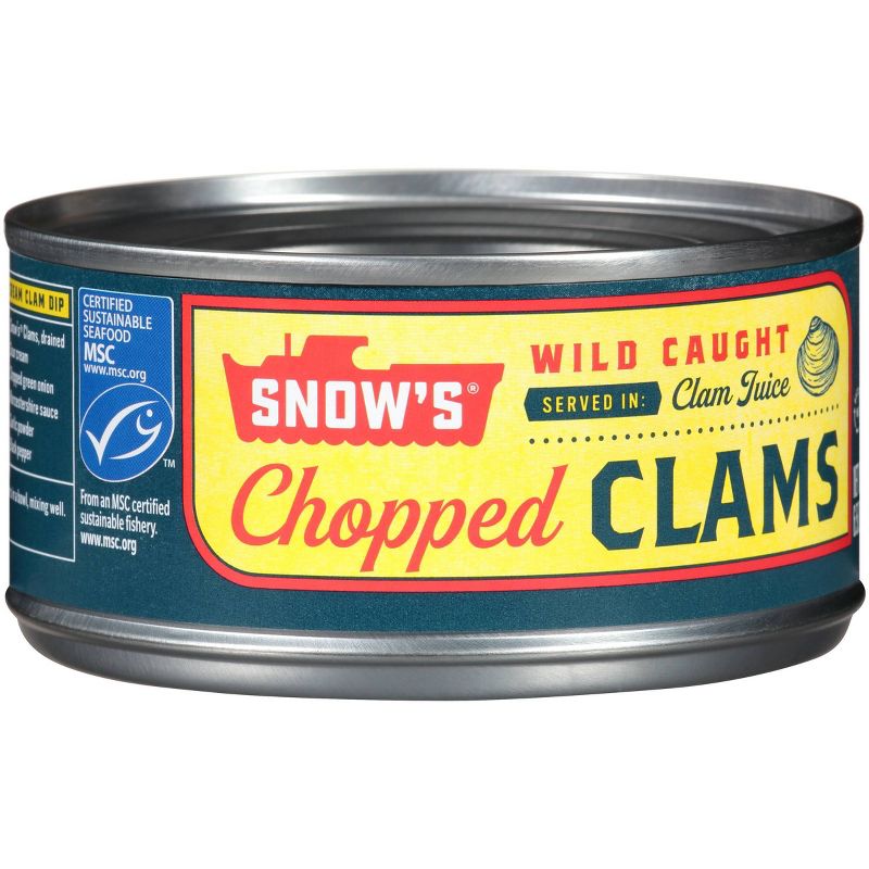 Snow&#39;s Chopped Clams - 6.5oz, 3 of 6