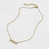 Bijoux Sport by Luv Aj MLB Gold Nameplate Pendant Necklace - 3 of 4