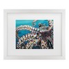 Trademark Fine Art Carolee Vitaletti Wild Octopus I Matted Framed Art - 2 of 4