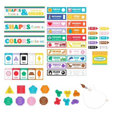 Full Solution Classroom Shapes and Colors Décor Kit - Horizon Group