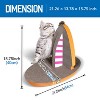 LOVMOR Cat Condo Scratcher Post Cardboard - 4 of 4