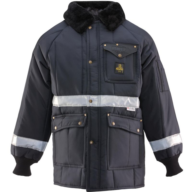 RefrigiWear Iron-Tuff Enhanced Visibility Reflective Siberian Workwear Jacket, 1 of 7