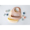 Pearhead Silicone You're a Peach Bibs Set - 2pk - 4 of 4