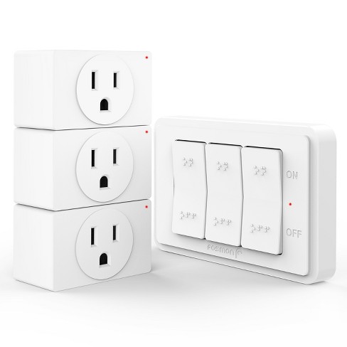 Wireless indoor remote control outlet switch sales