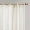 MAYEERTY 2 Pcs Window Panels Yarn Dye Sheer Curtain Panel Pair - 2 of 4