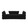NicBex Couch for Living Room 62.2" Tufted Cloud Couch Sofa Boucle Sofa Couch 2 Seater Comfy Couch Modern Upholstered with 2 Pillows - 3 of 4