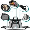 PetAmi Airline Approved Pet Carrier for Cat Dog, Soft Sided Travel Supplies Accessories, Ventilated Carrying Bag Kitten Puppy - 3 of 4