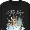 Men's - Disney - Christmas - Up To Snow Good Graphic Fleece Sweatshirt - 2 of 4