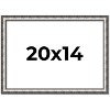 PosterPalooza | Slim Profile Silver Picture Frame - UV Acrylic, Backing Board, Hanging Hardware Included - 2 of 4