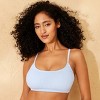 Women's Smocked Bralette Bikini Top - Wild Fable™ - 3 of 4