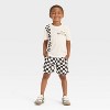 Grayson Mini Toddler Boys' Checkered Shorts - 3 of 3