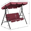 Yaheetech 3-Seat Outdoor Patio Swing Chair - 3 of 4