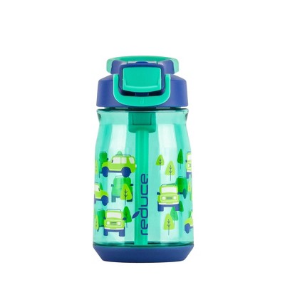 Reduce 14oz Plastic Hydrate Tritan Kids Water Bottle with Straw Lid