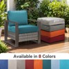 Buenhomino 6-inch Outdoor Cushion Set, 24"x24" Replacement Water Resistant Zippered Cushion for Chairs,8 Colors - 2 of 4