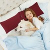 PiccoCasa Luxury Brushed Microfiber Envelope Closure Pillowcases 2 Pcs - 2 of 4
