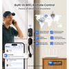 Itopfox Smart Lock with Built-in Wi-Fi, Fingerprint Keyless Entry, App Remote Control, No Hub Needed, Keypad Deadbolt, IP65 Waterproof, BHMA Grade 3 - 2 of 4