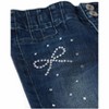 The Children's Place Girls Rhinestone Bow Flare Jeans - 3 of 4