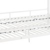 Royal Hampton Twin over Full Bunk Bed with Attached Ladder, White Metal - 2 of 4