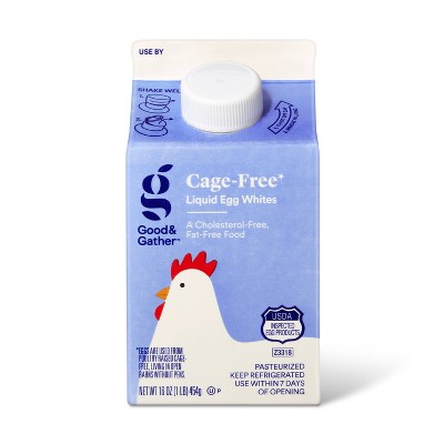 Cage-Free Liquid Egg Whites - 16oz - Good & Gather™