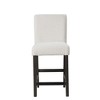 New Classic Furniture,High Line Upholstered Counter Chair (Set of 2), White - 4 of 4