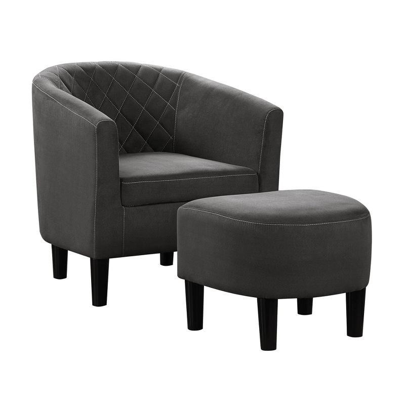 Breighton Home Take a Seat Roosevelt Accent Chair with Ottoman, 1 of 11