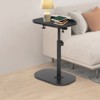 YIYIBYUS C-shaped Side Table, Small End Table, Height Adjustable, Rrotatable - 2 of 4