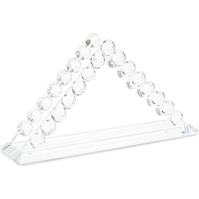 Okuna Outpost Crystal Napkin Holder (8 x 2 x 4.4 In)