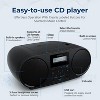 Philips Portable CD Player Boombox with Bluetooth, Dynamic Bass Boost, Dual Speakers, FM Radio, USB & AUX Input, CD-R/CD-RW/MP3 Compatible - 4 of 4