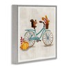 Stupell Industries Squirrel on Autumnal Bicycle, 12" x 12" - 3 of 4