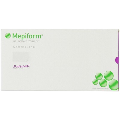 Molnlycke 293400 Mepiform Silicone Sheeting for Scar Reduction 4 in. x 7 in. (Each)