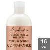 SheaMoisture Curl and Shine Conditioner Coconut and Hibiscus, 16 oz - 3 of 4