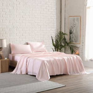 BrylaneHome 300 Thread Count Tencel; Lyocell Sateen Set - 1 of 2