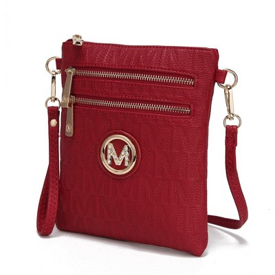 MKF Collection Andrea Milan M Signature Crossbody Bag by Mia K
