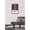 Trends International MLB Boston Red Sox - Logo 22 Framed Wall Poster Prints - 2 of 4