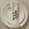 Split P Silver Octopus Napkin Ring Set of 4 - 2 of 4