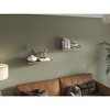 OUTSUPPLY 2 Pcs Floating Shelves, Wall Shelves for Bedroom, Bathroom, Living Room with Easy Installation - 4 of 4