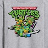 Men's - Teenage Mutant Ninja Turtles - Gaming Group And Logo Long Sleeve Graphic T-Shirt - image 2 of 4