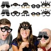 Big Dot of Happiness Reunited Glasses - Paper Card Stock School Class Reunion Party Photo Booth Props Kit - 10 Count - 2 of 4