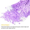 Unique Bargains Party Decorations Arts DIY Crafts Decorative Filler Foam Beads Balls 1 Pack - 3 of 4