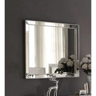 Voeville II Platinum Finish Mirror