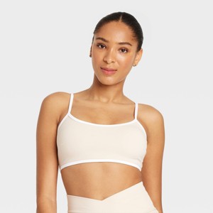 Women's Piped Sports Bra - JoyLab™ - 1 of 3