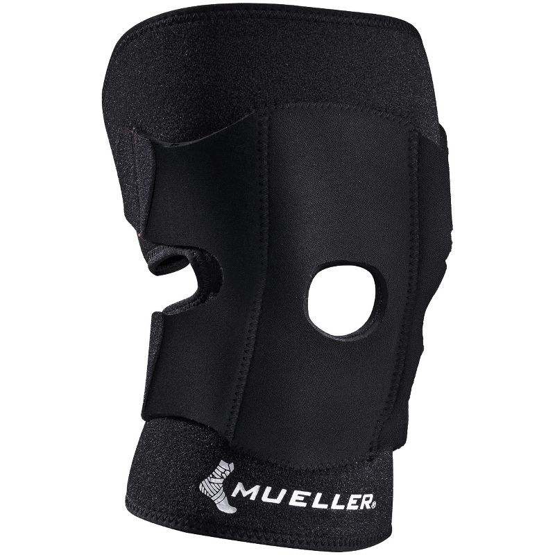 Mueller Adjustable Knee Support - One Size - Black, 2 of 3