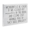 Stupell Industries Humorous Laundry Phrase Grainy Pattern Text Sign, 13" x 19" - 3 of 4