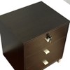 NicBex Contemporary Nightstand with Locking Top Drawer and Metal Handles Bedside Table End Table for Bedroom, Living Room, Office - 4 of 4