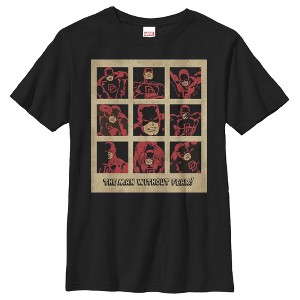 Boy's Marvel Daredevil Classic Man Without Fear T-Shirt - 1 of 4