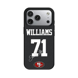 NFL San Francisco 49ers Players Game Tactic MagSafe Compatible Cell Phone Case for Apple iPhone 17 Series - 1 of 4
