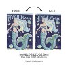 Evergreen Flag Mermaid Beach Garden Flag, Summer Garden Flags 12x18 Double Sided for Outside, Outdoor Summer Decorations for Home - 2 of 4