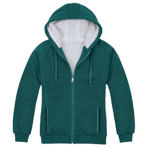 Collections Etc Women's Comfy Fleece Lined Hoodie - 1 of 4